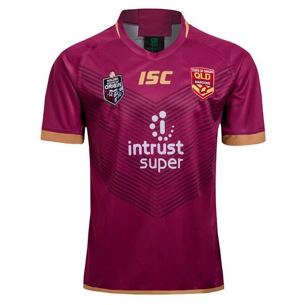 ISC Tailandia Camiseta Qld Maroons 2018 Rojo